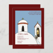 Invitation Église Bells (Devant / Derrière)