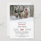 Invitation Église Santa Claus (Devant)