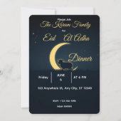 Invitation Eid Al Adha Mubarak Elegant Party (Devant)