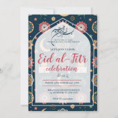 Invitation Eid Al Fitr Celebration Eid Mubarak Party Editable (Devant)