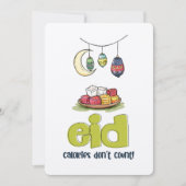 Invitation Eid Mamoul No Regrets | Les calories ne comptent p (Devant)