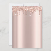 Invitation Eiffel Tower Present Balloons Rose Gold Drips (Dos)