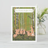 Invitation Ein Kleines Haeschen Baby Party Einladung (Debout devant)