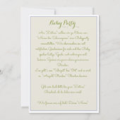 Invitation Ein Kleines Haeschen Baby Party Einladung (Dos)