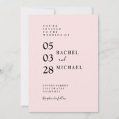 Invitation Einfache Einladung (Devant)