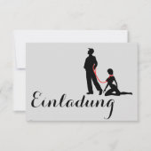 Invitation Einladungen Leine (Devant)