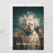 Invitation Einstein Pup in Lab Coat (Devant)
