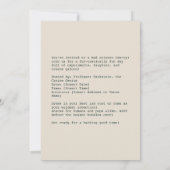 Invitation Einstein Pup in Lab Coat (Dos)