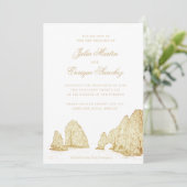 Invitation El Arco Cabo San Lucas Arch Weddining (Debout devant)