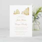 Invitation El Arco Cabo San Lucas Destination Wedding (Debout devant)