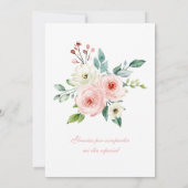 Invitation El Bautizo y Primer Añito invitación de nuestra hi (Dos)