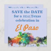 INVITATION EL PASO, TEXAS SKYLINE SP - (Devant / Derrière)