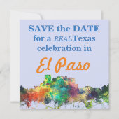 INVITATION EL PASO, TEXAS SKYLINE SP - (Devant)