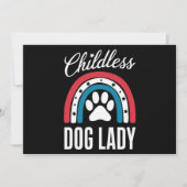 Invitation Élection de la Dame de Chien sans Enfant 2024 Rain (Devant)