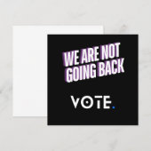 Invitation Election Merch Harris Democratic Party (Devant / Derrière)