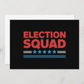 Invitation Élections 2024 Démocrate Républicain (Devant / Derrière)