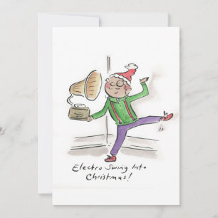 Invitation Electro Swing à Noël