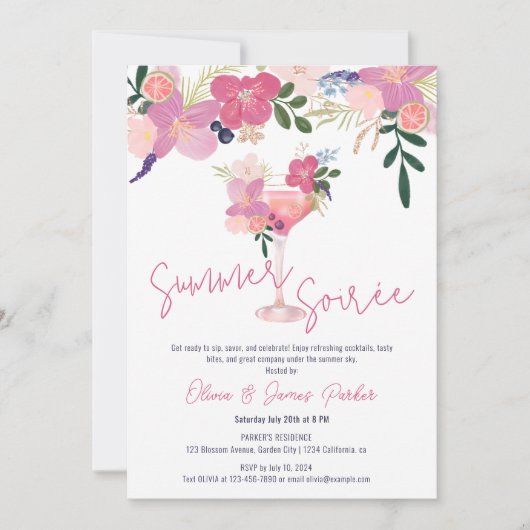 Invitation Élég (Devant)