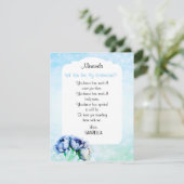 Invitation Élégance BOHO ! Demande de témoin de mariage (Debout devant)