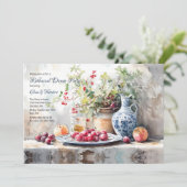 Invitation Élégance de dîner entre amis (Debout devant)