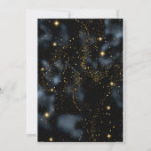 Invitation Elégance dorée - Dévoilez les secrets de la nuit ! (Dos)