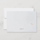 Invitation Élégance En Plein Essor (Dos)