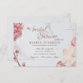 Invitation Élégance En Plein Essor (Devant / Derrière)