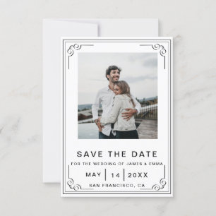 Invitation Elégance intemporelle Personnaliser Votre Mariage