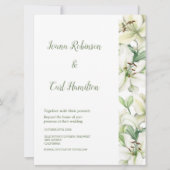 Invitation Élégance LILY Blossom (Devant)