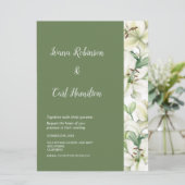 Invitation Élégance LILY Blossom (Debout devant)