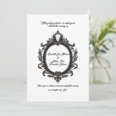 Invitation Élégance Mariage Classique, Regal Crest, (Debout devant)