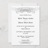 Invitation Élégance raffinée (Devant)