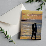 Invitation Elegance Romantic Overlay Mariage photo<br><div class="desc">Faites de votre journée spéciale une journée inoubliable avec notre Faire-part de mariage photo Elegance Romantic Overlay, conçu pour refléter la beauté intemporelle de votre histoire d'amour. Doté d'une superposition douce et transparente qui allie harmonieusement votre photo chère à une typographie élégante, cette invitation est parfaite pour les couples à...</div>