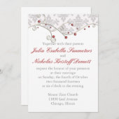 Invitation Élégant (Devant / Derrière)