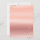 Invitation Élégant 50e Anniversaire de Mariage Aquarelle Pail (Dos)