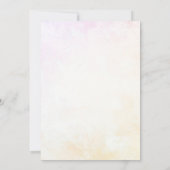 Invitation Élégant À Dernier Notre Jour Est Venu Mariage (Dos)