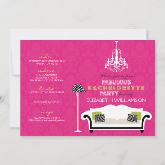 Invitation élégant à la décoration Zebra Decor (fu