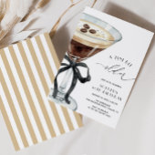 Invitation Elegant A Tini Bit Older Espresso Martini Birthday