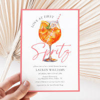 Élégant Amour Rose Au Premier Spritz Fête des mari
