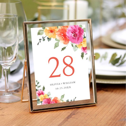 Invitation Elégant Aquarelle rose clair Fleurs Mariage