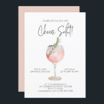 Invitation Elégant Aquarelle Vin Cocktail Party Rose 21e<br><div class="desc">// Peut être entièrement customisé pour répondre à vos besoins. Conçu par Gorjo Designs via Zazzle. // Besoin d'aide pour customiser votre design ? Vous avez d'autres idées ? N'hésitez pas à me contacter (Zoe) directement via le bouton de contact ci-dessous.</div>