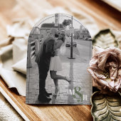 Invitation Élégant Arche de mariage verte de sauge avec esper