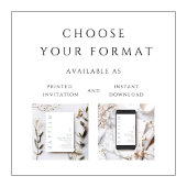 Invitation Élégant Baptême croisé de Script bleu Dusty