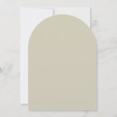 Invitation Elegant Beige Nautical Ship Wheel (Dos)