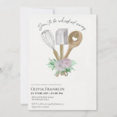 Invitation Elégant bientôt à emporter la douche nuptiale (Devant)