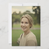 Invitation Elegant Black Gold Glitter 23rd Birthday Photo (Dos)