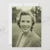 Invitation Elegant Black Gold Glitter 60th Birthday Photo (Dos)