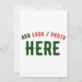 INVITATION ÉLÉGANT BLANC PERSONNALISABLE MODERNE DE MARQUE VÉ (Dos)