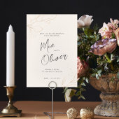 Invitation Elégant Blush Or Moderne Calligraphie Mariage