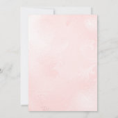 Invitation Elégant Bohème Printemps Anniversaire Par Thé (Dos)